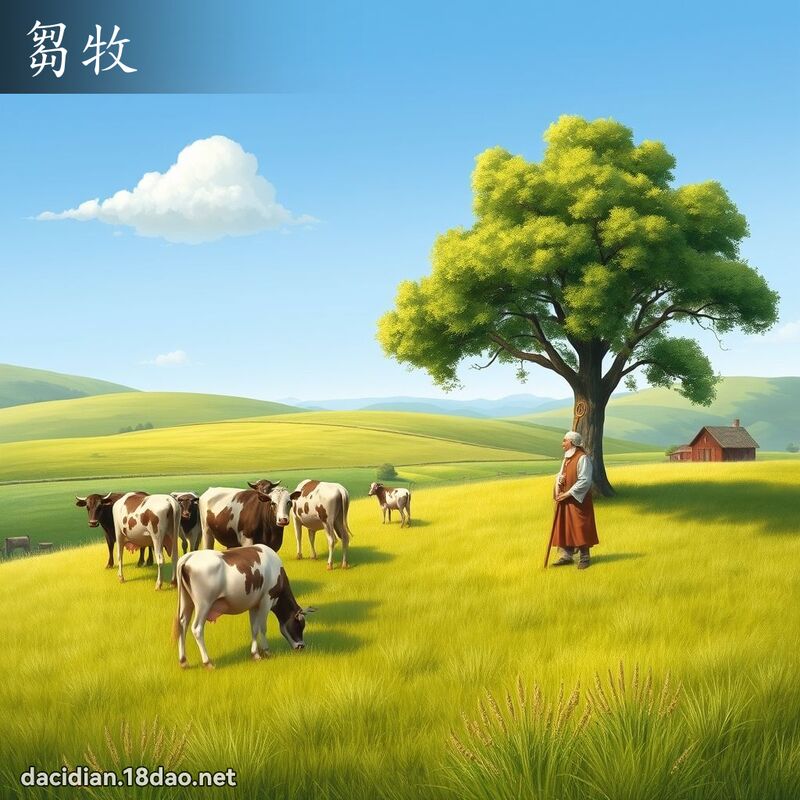 芻牧 - 國語大辭典配圖