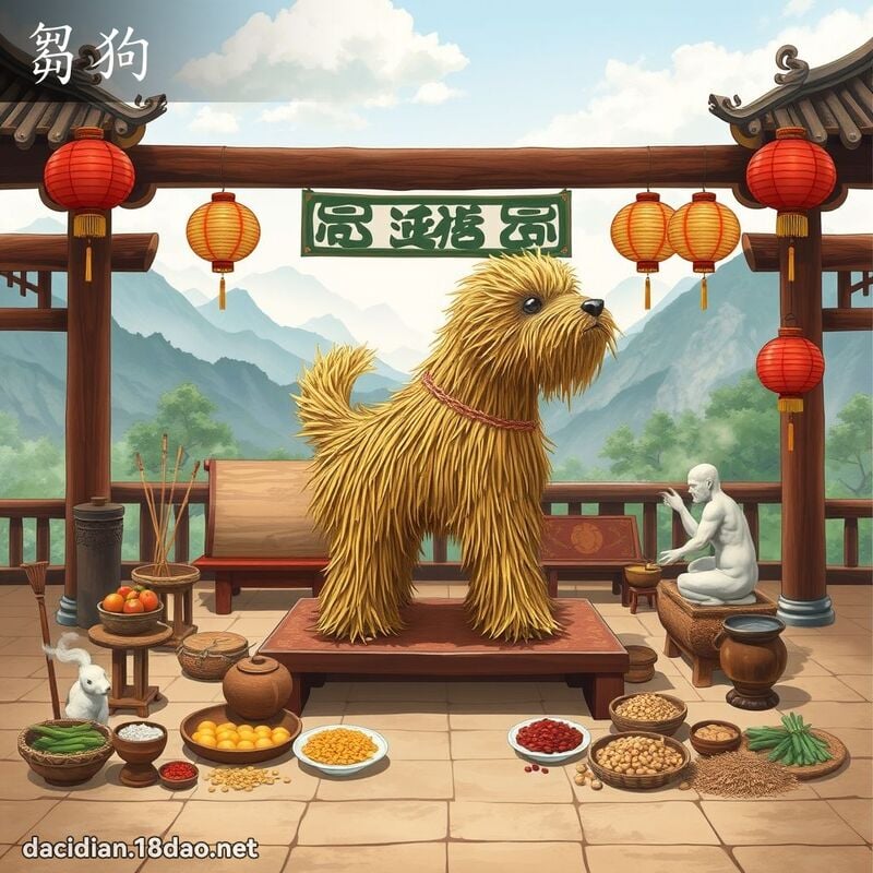 芻狗 - 國語大辭典配圖