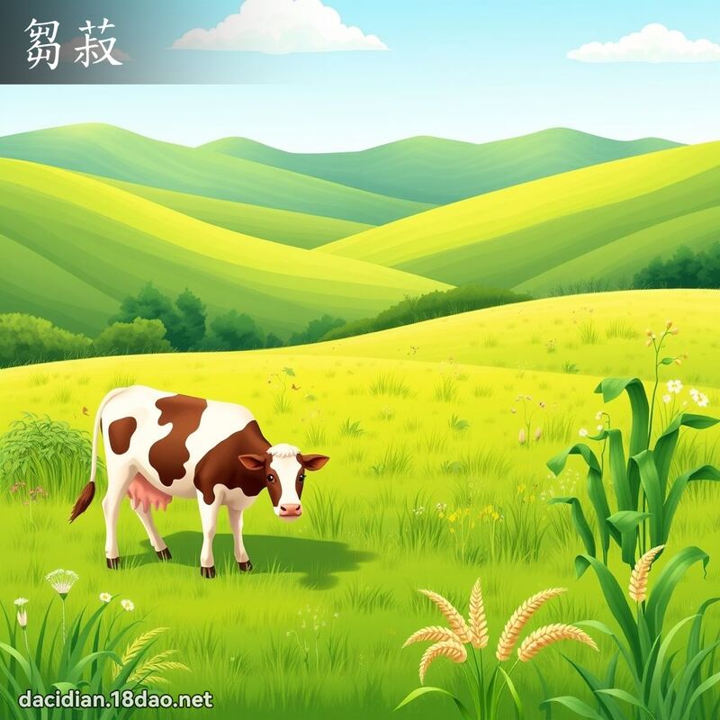 芻菽 - 國語大辭典配圖