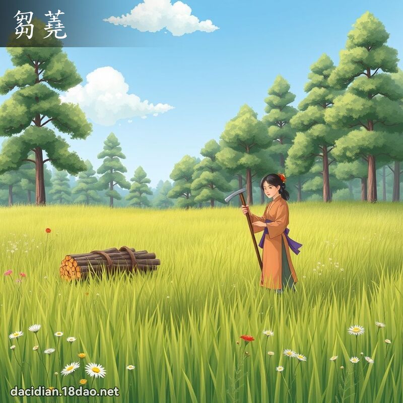 芻蕘 - 國語大辭典配圖