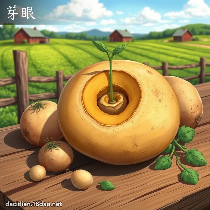 芽眼 - 国语大辞典配图