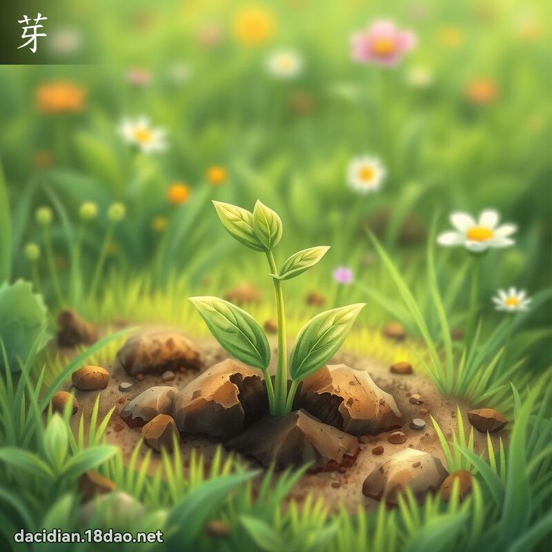 芽 - 国语大辞典配图