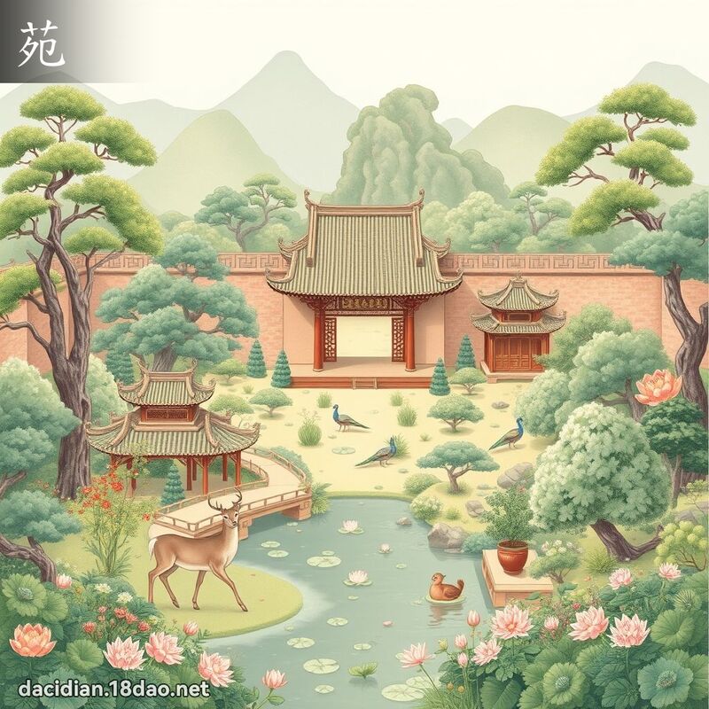 漢字: 苑 (多音字)