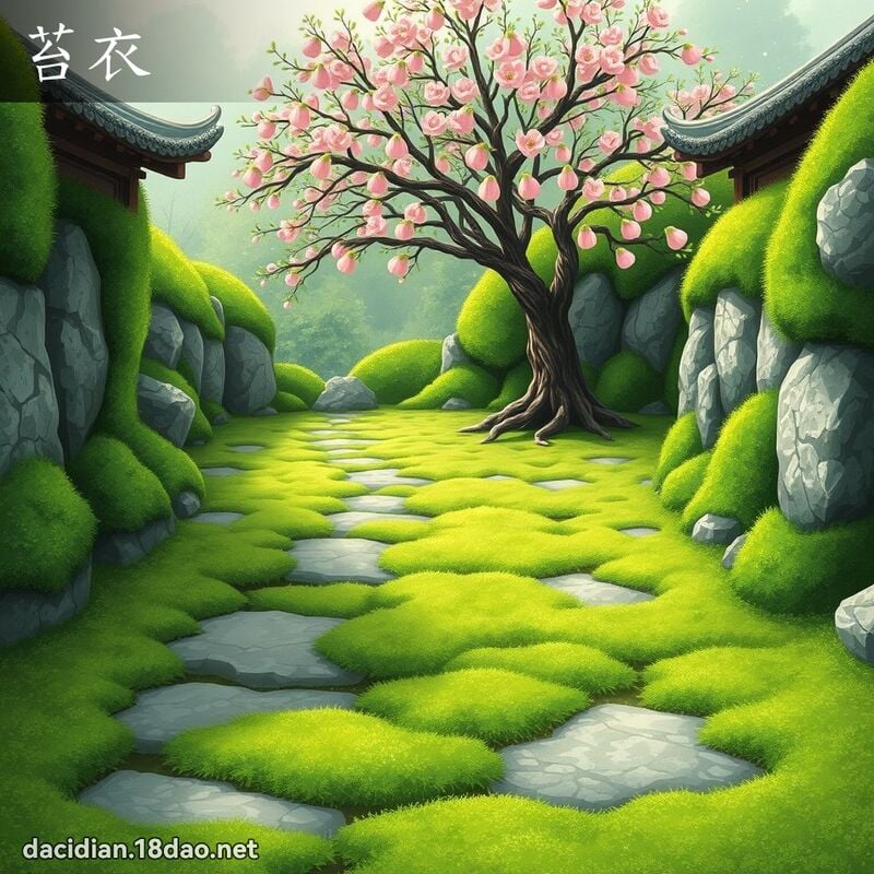 苔衣 - 國語大辭典配圖