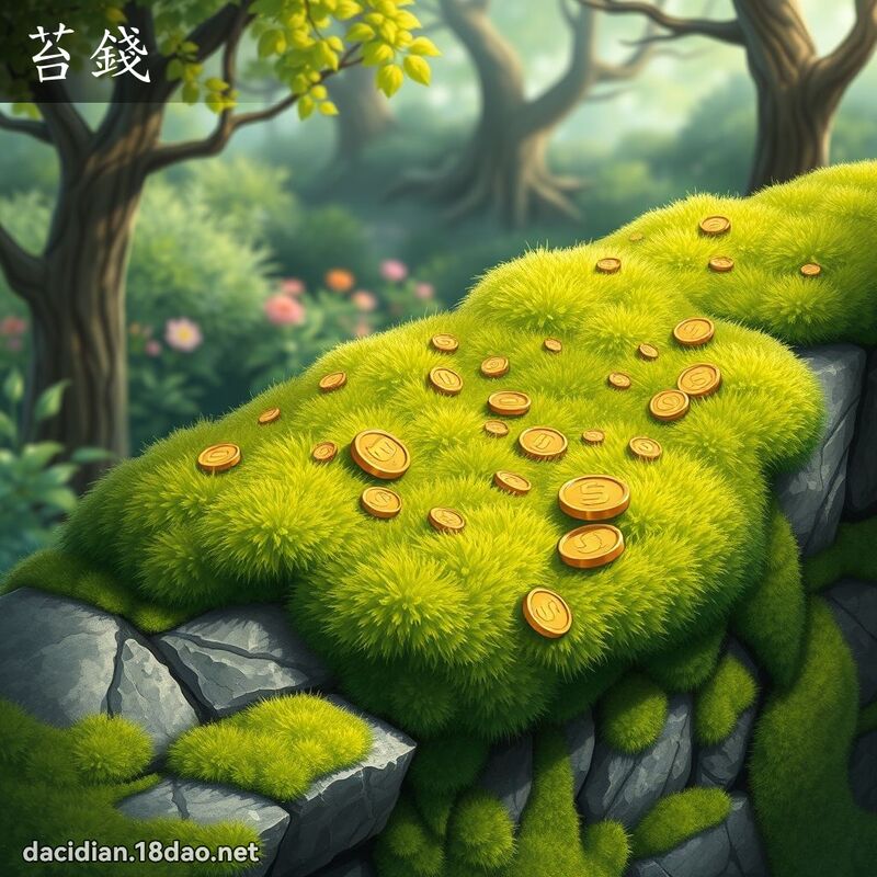苔錢 - 國語大辭典配圖