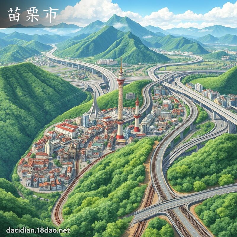 苗栗市 - 國語大辭典配圖