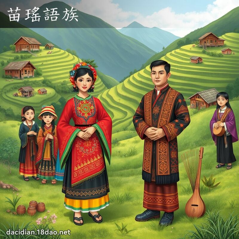 苗瑶语族 - 国语大辞典配图