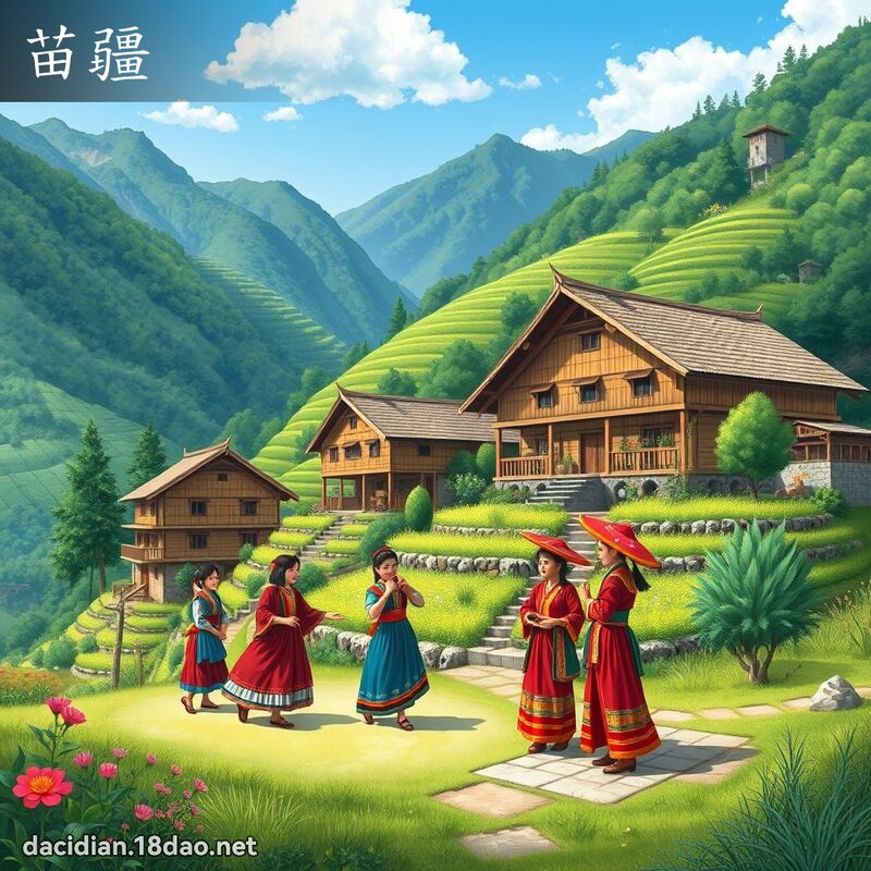 苗疆 - 國語大辭典配圖