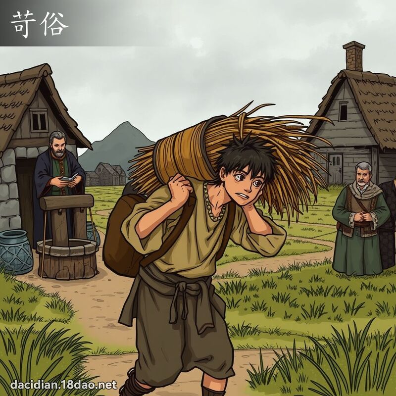 苛俗 - 國語大辭典配圖