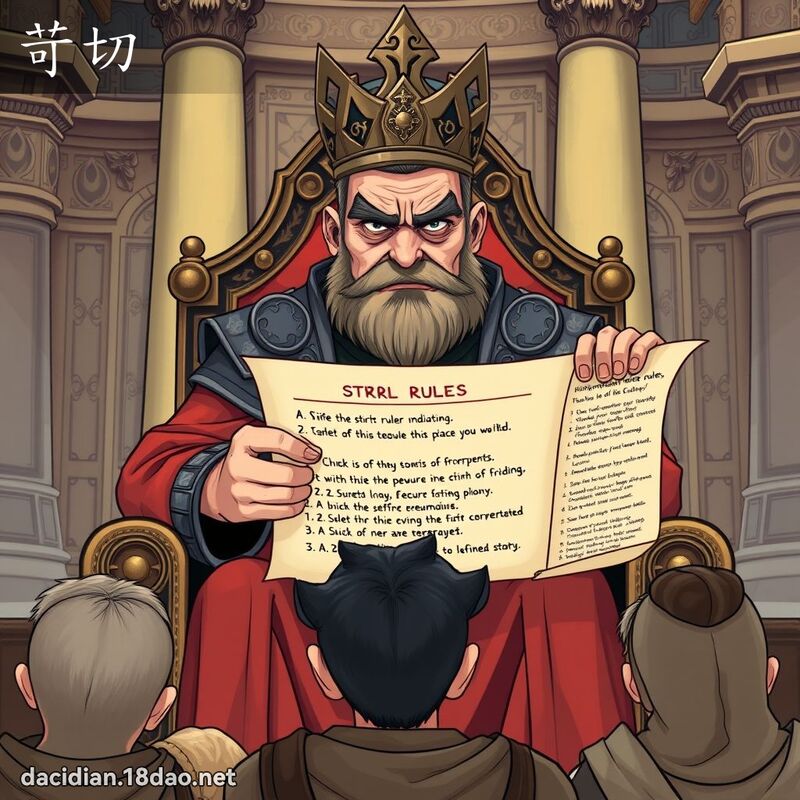 苛切 - 国语大辞典配图