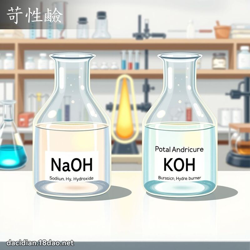 苛性鹼 - 國語大辭典配圖
