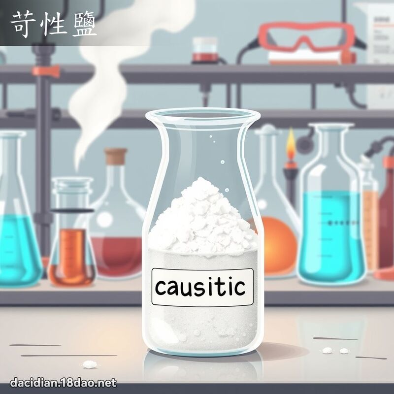 苛性鹽 - 國語大辭典配圖
