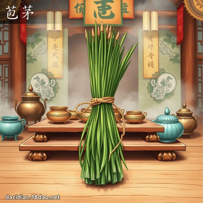 苞茅 - 国语大辞典配图