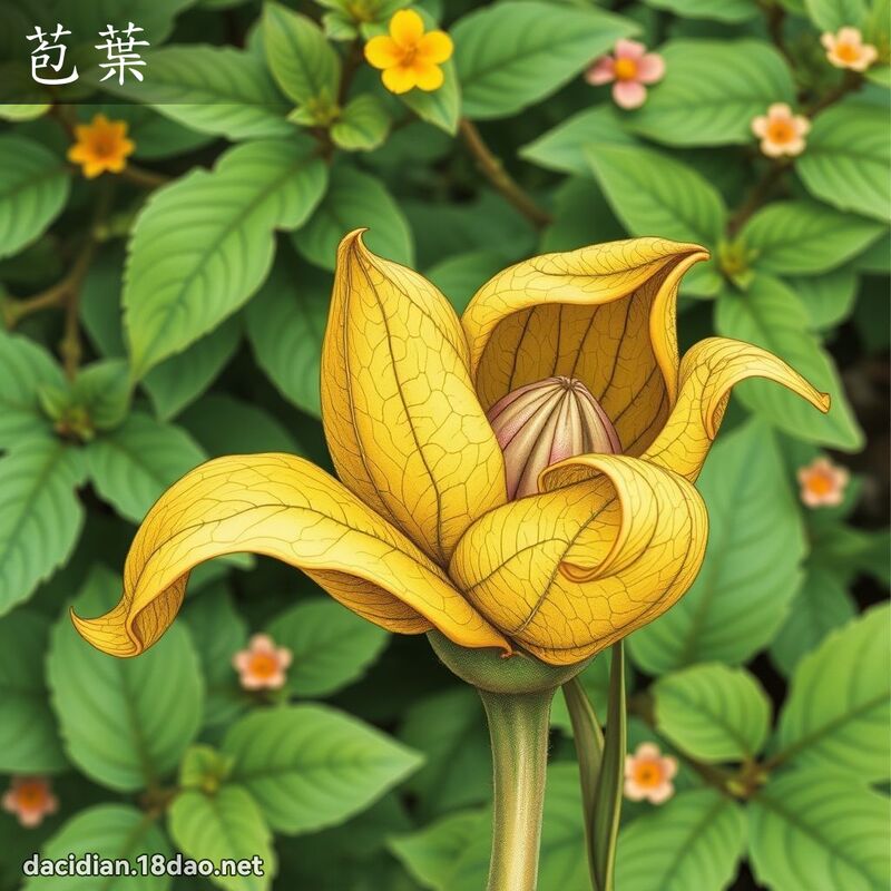 苞葉 - 國語大辭典配圖