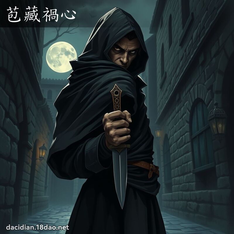 苞藏祸心 - 国语大辞典配图
