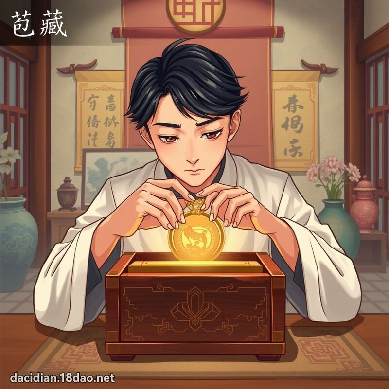 苞藏 - 國語大辭典配圖