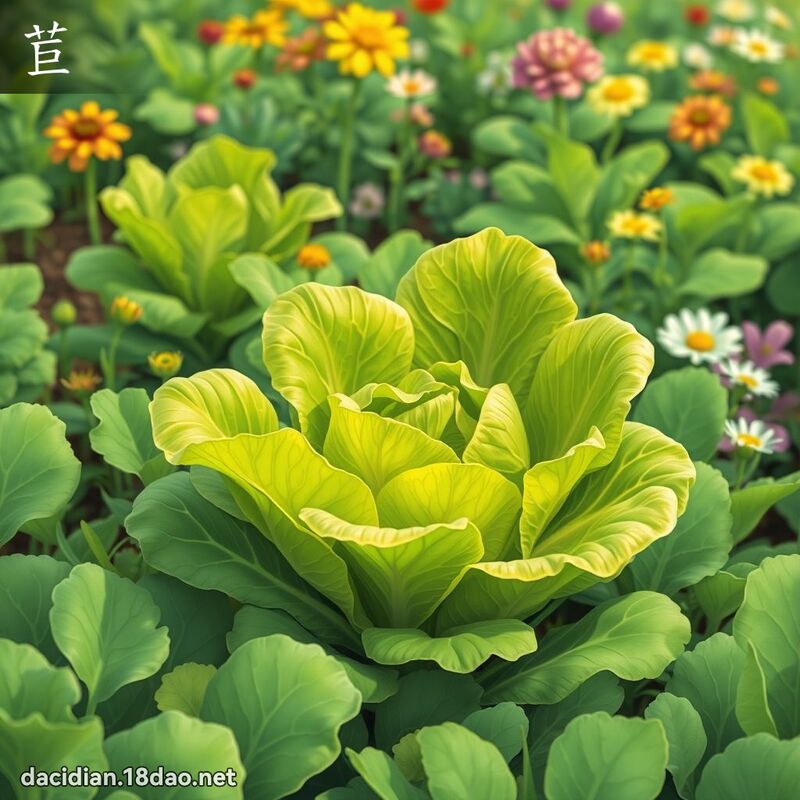 苣 - 國語大辭典配圖