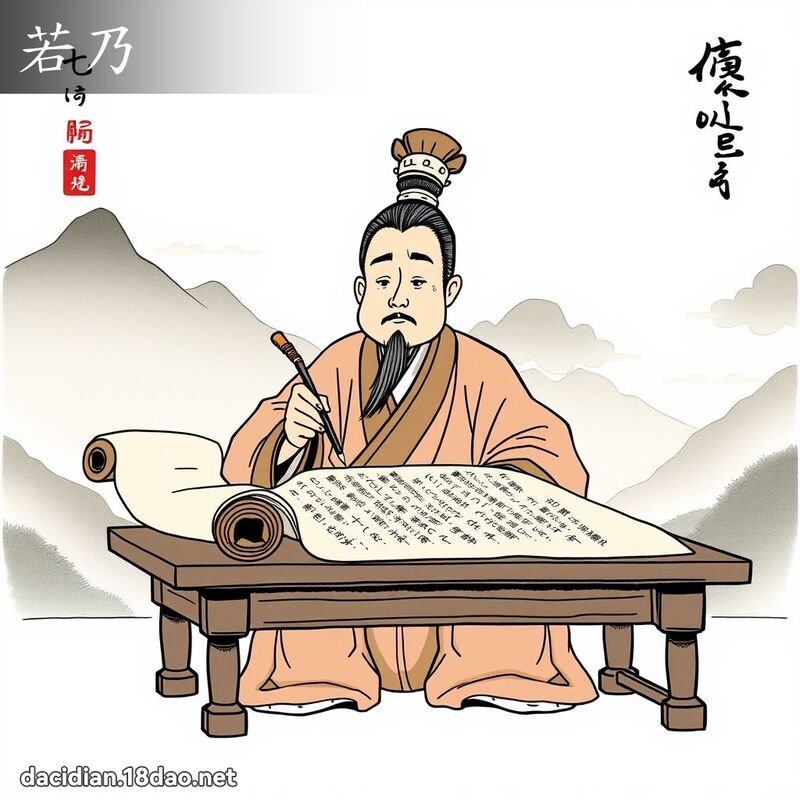 若乃 - 国语大辞典配图