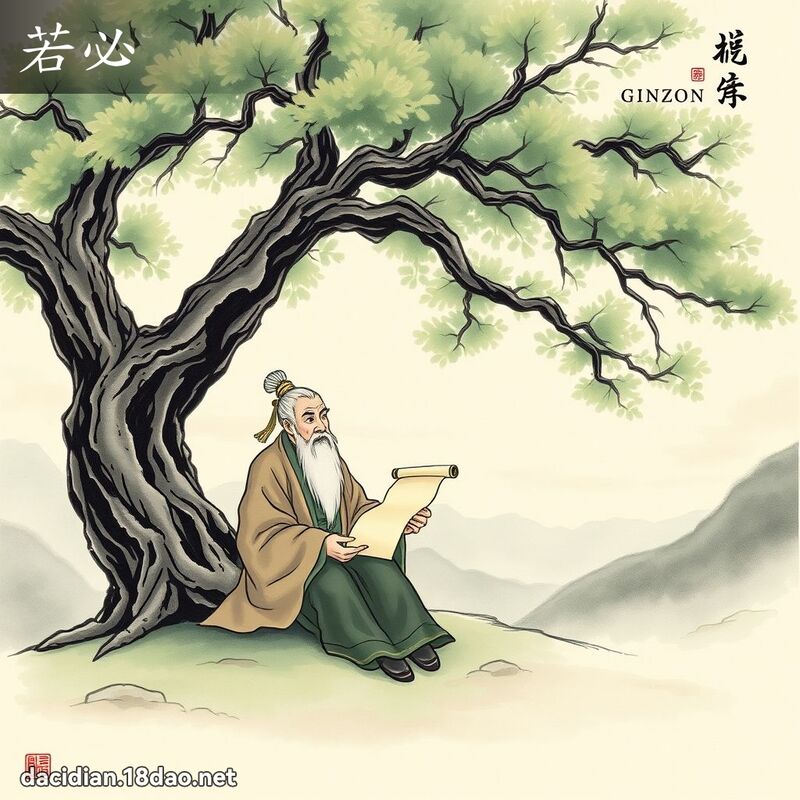 若必 - 国语大辞典配图
