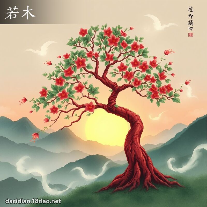 若木 - 國語大辭典配圖