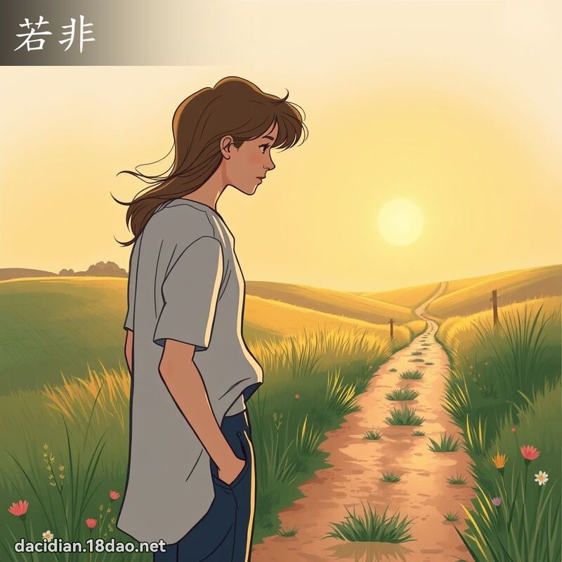 若非 - 國語大辭典配圖