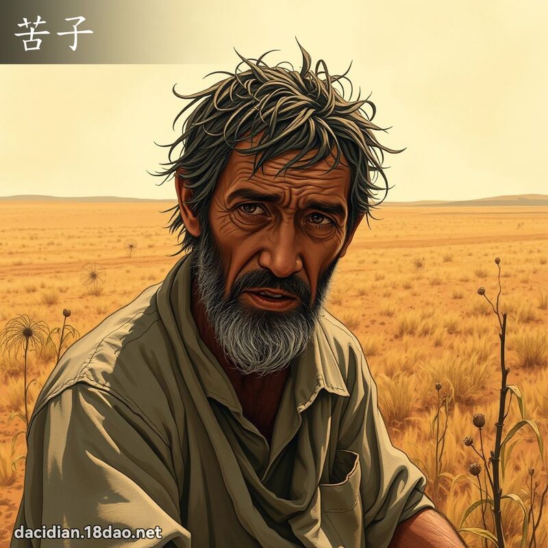 苦子 - 國語大辭典配圖