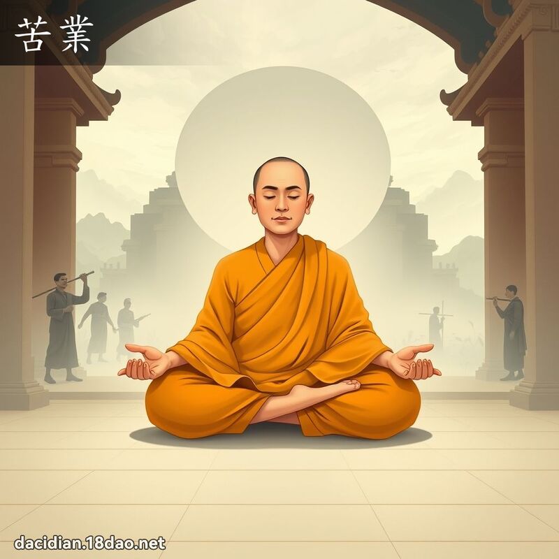 苦业 - 国语大辞典配图