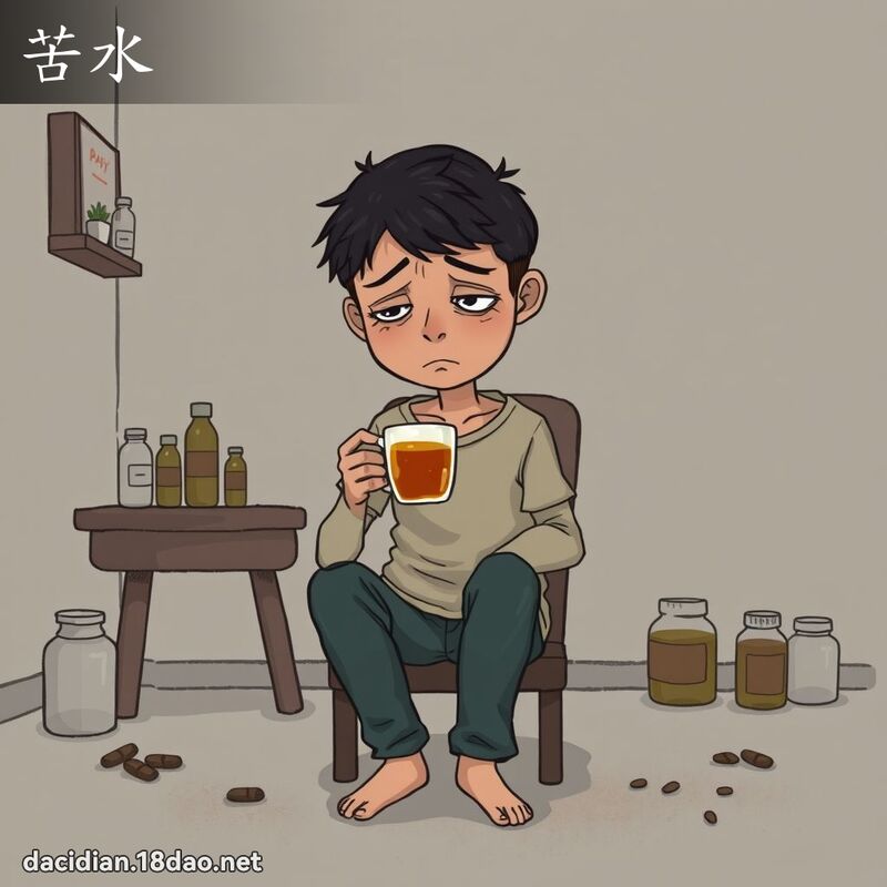 苦水 - 國語大辭典配圖