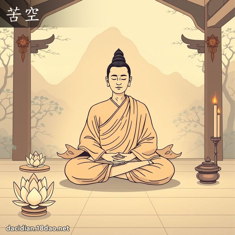 苦空 - 國語大辭典配圖