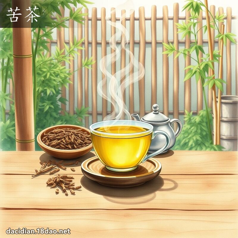 苦茶 - 国语大辞典配图