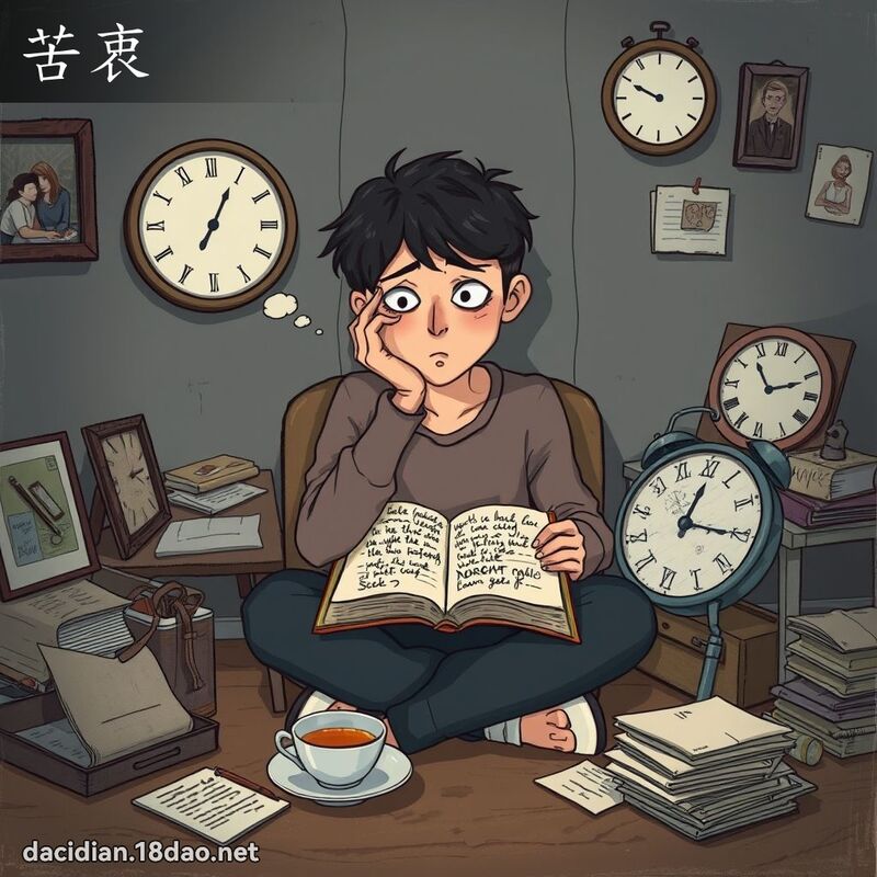 苦衷 - 國語大辭典配圖