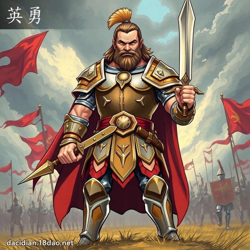英勇 - 国语大辞典配图