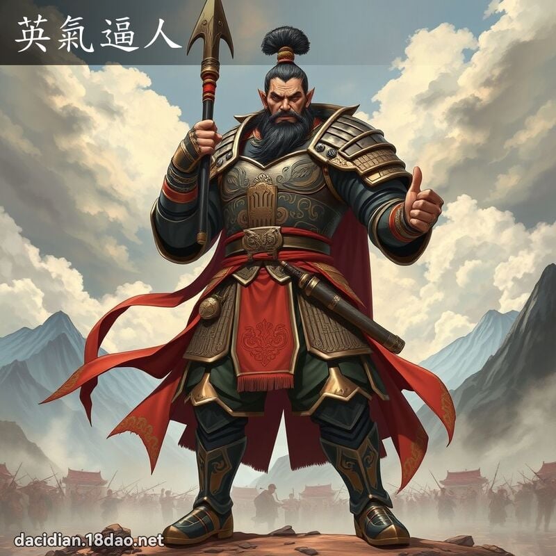 英气逼人 - 国语大辞典配图