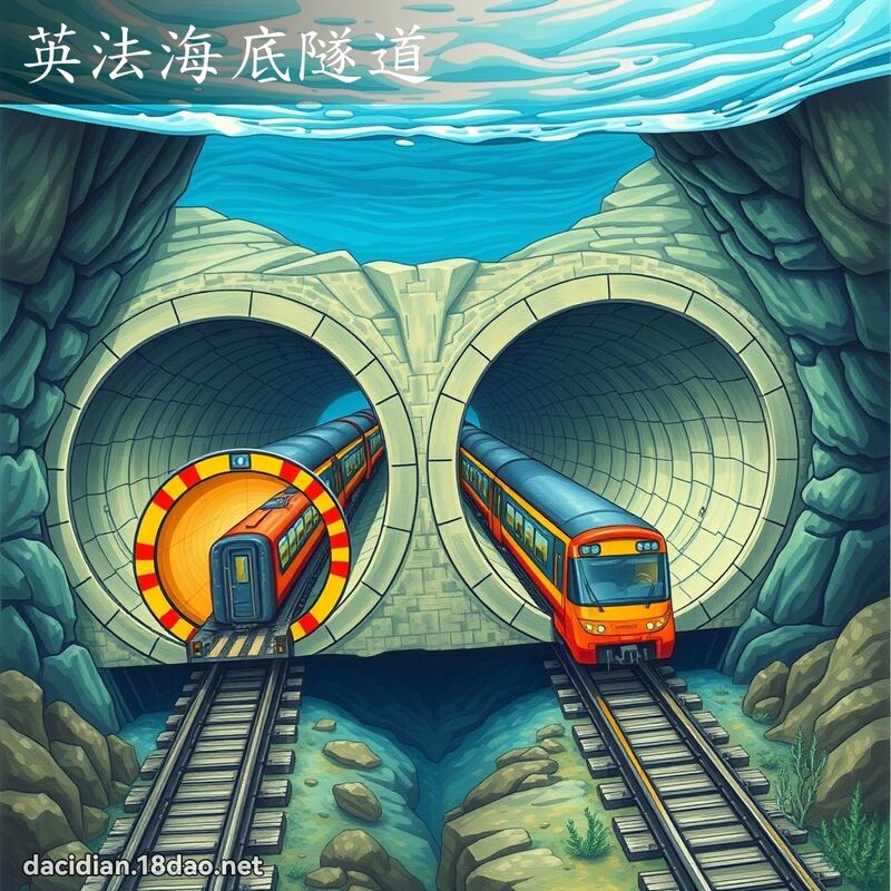 英法海底隧道 - 国语大辞典配图