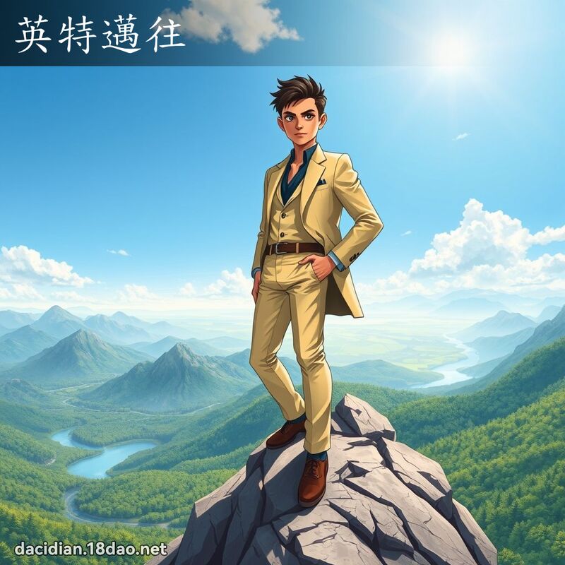 英特邁往 - 國語大辭典配圖