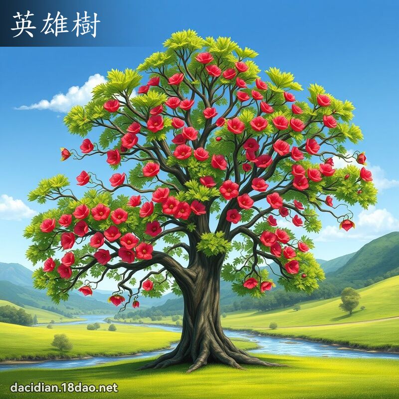 英雄树 - 国语大辞典配图