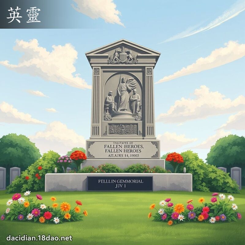 英靈 - 國語大辭典配圖