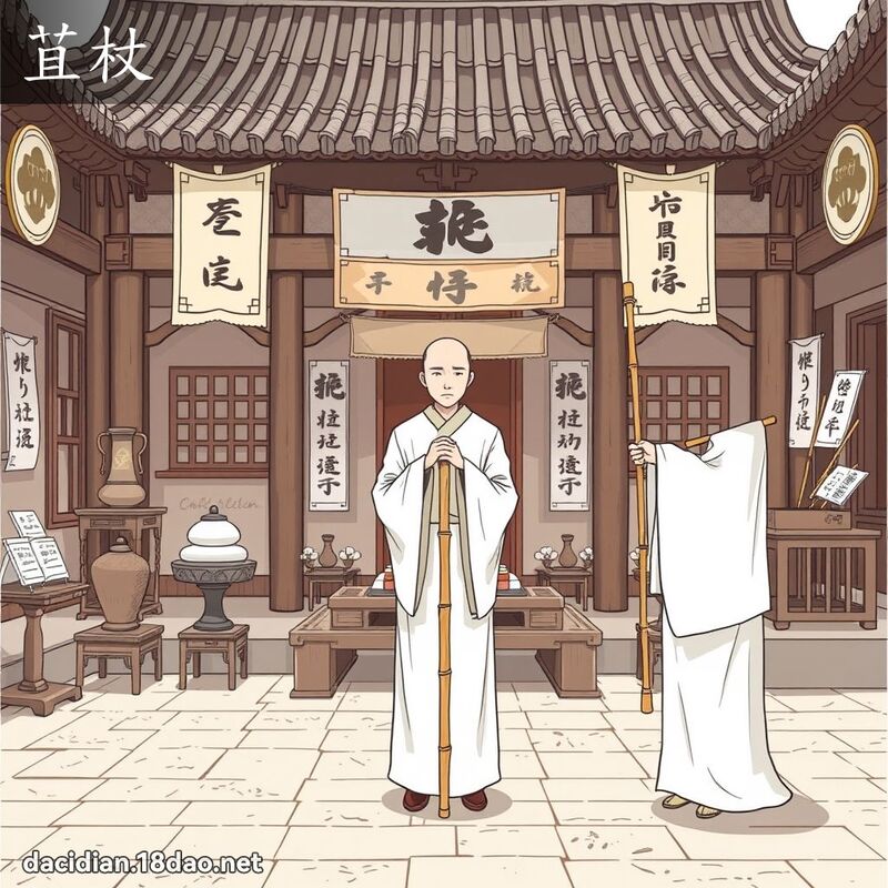 苴杖 - 国语大辞典配图