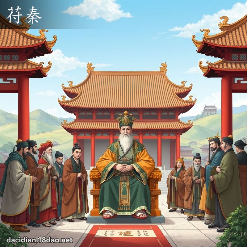 苻秦 - 國語大辭典配圖