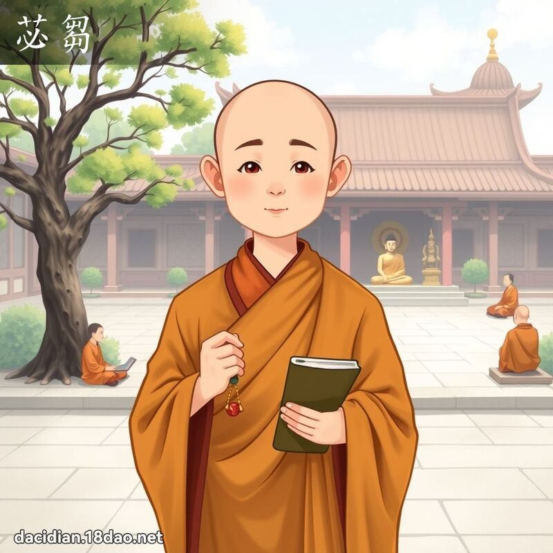 苾芻 - 國語大辭典配圖