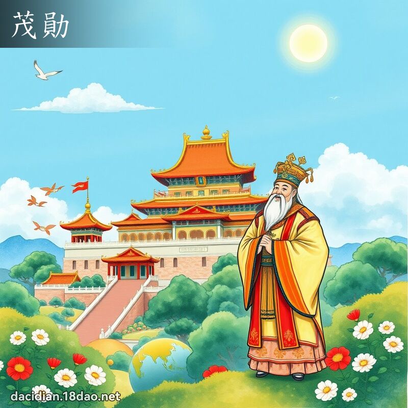 茂勛 - 國語大辭典配圖