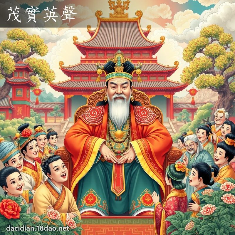 茂實英聲 - 國語大辭典配圖
