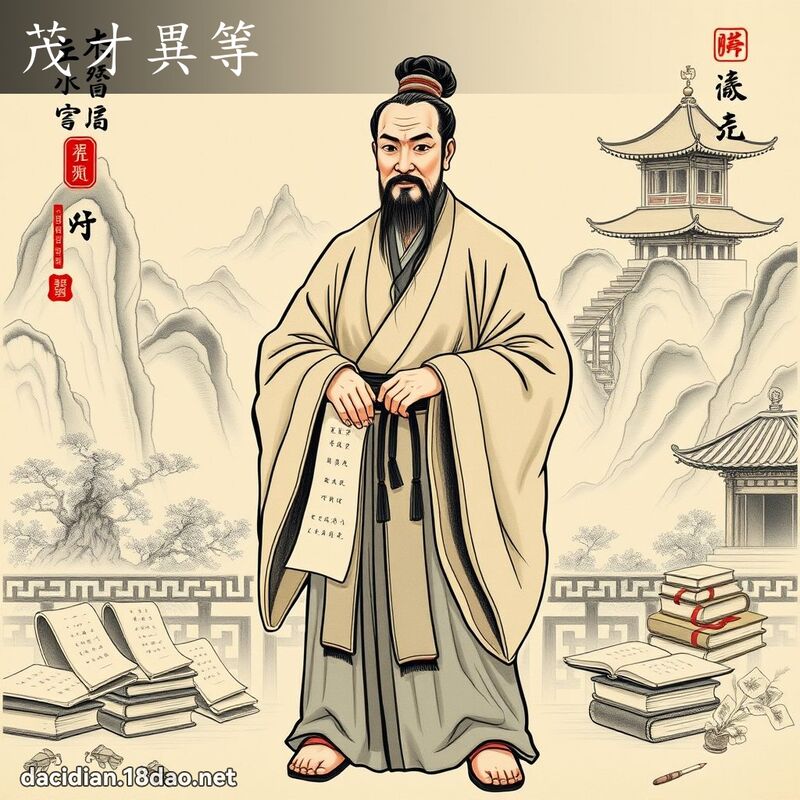 茂才異等 - 國語大辭典配圖