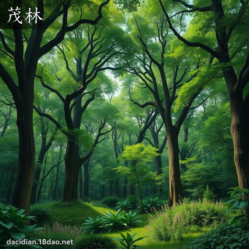 茂林 - 国语大辞典配图