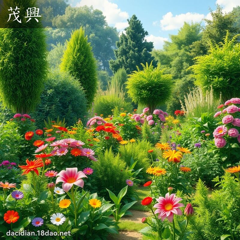 茂興 - 國語大辭典配圖