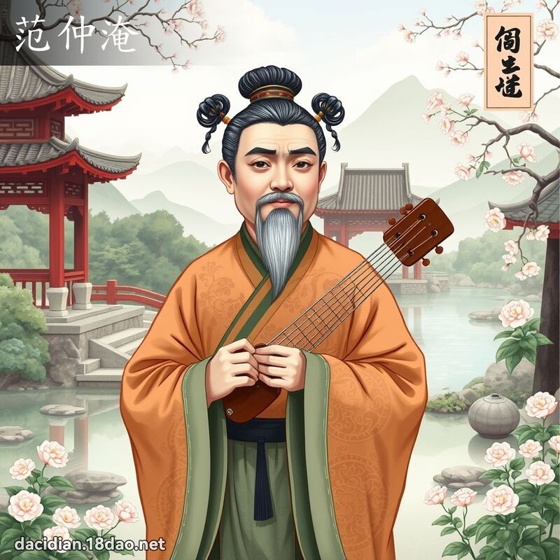 范仲淹 - 國語大辭典配圖