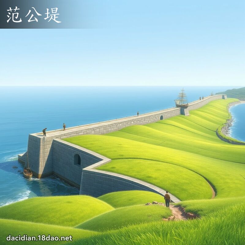 范公堤 - 國語大辭典配圖
