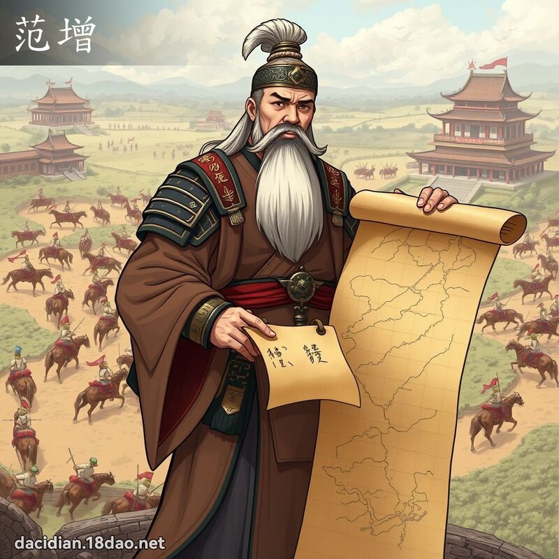范增 - 國語大辭典配圖