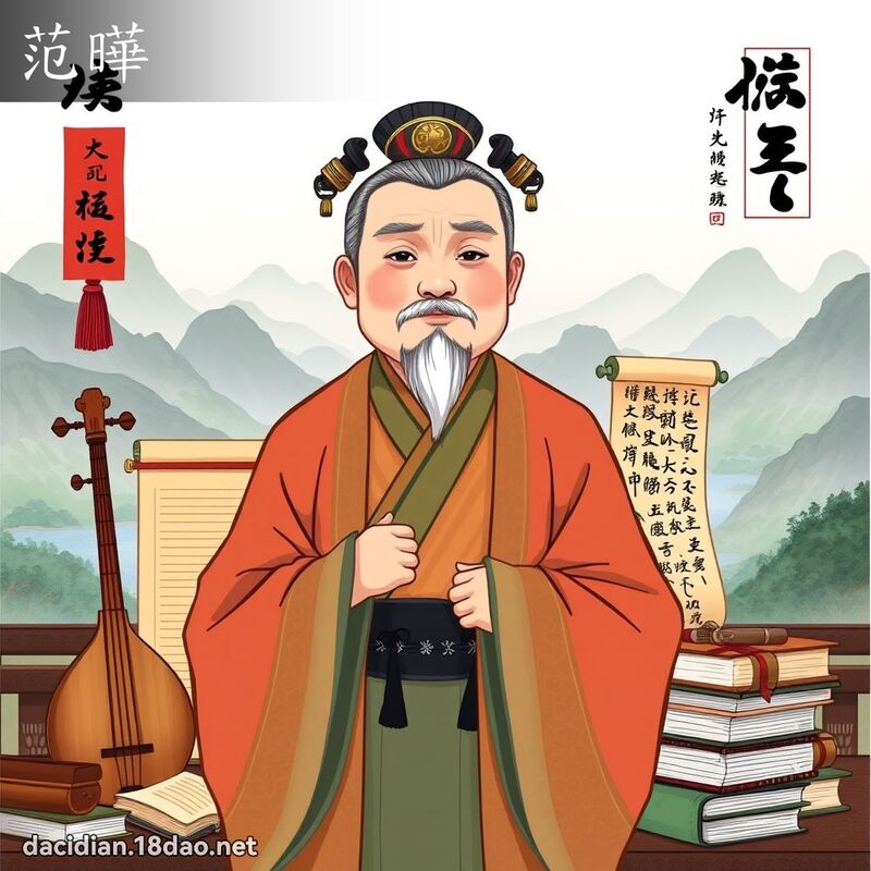 范曄 - 國語大辭典配圖