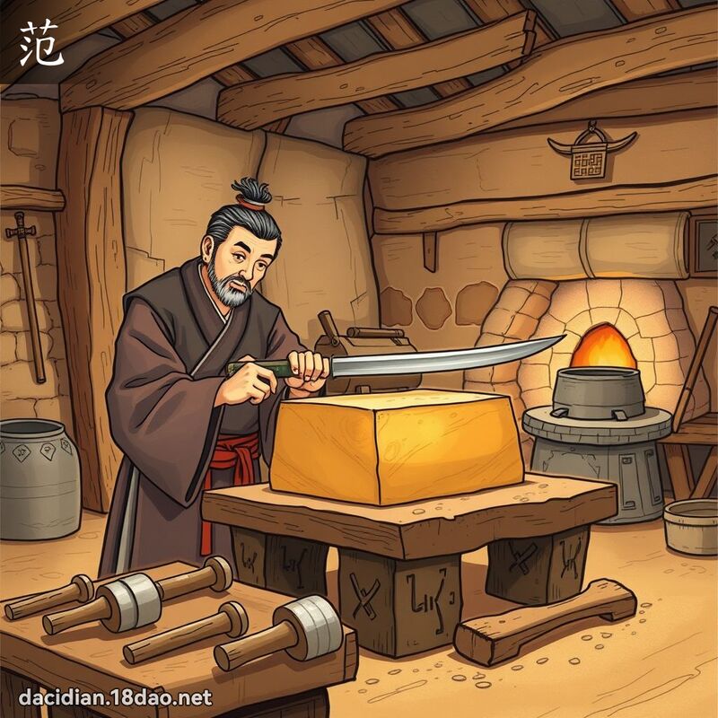 范 - 國語大辭典配圖